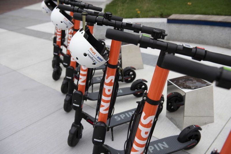 Police say scooter taken while rider in process of returning it